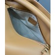 Borsa classica bicolore Loewe Puzzle Edge piccola Nero/Marrone