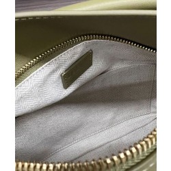 Borsa classica Vintage Loewe Puzzle Edge piccola verde