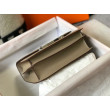 Borsa Hermes Constance MM 24cm Grigio Epsom