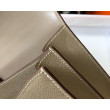 Borsa Hermes Constance MM 24cm Grigio Epsom