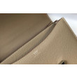 Borsa Hermes Constance MM 24cm Grigio Epsom