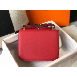 Borsa Hermes Constance MM 24cm Rossa Epsom