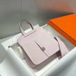 Borsa Hermes Halzan 25 viola chiaro clemence Borsa Hermes Halzan 25 viola chiaro clemence