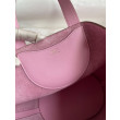Borsa Hermes In The Loop 18 fatta a mano Clemence Rosa Borsa Hermes In The Loop 18 fatta a mano Clemence Rosa