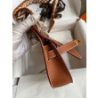 Borse Firmate Replica Hermes Jypsiere Mini in pelle di vitello marrone Borse Firmate Replica Hermes Jypsiere Mini in pelle di vitello marrone