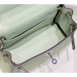 Imitazioni borse griffate Hermes Kelly 20cm/25cm verde Clemence Imitazioni borse griffate Hermes Kelly 20cm/25cm verde Clemence