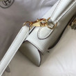 Borsa Hermes Kelly 25cm Sellier bianca Epsom Borsa Hermes Kelly 25cm Sellier bianca Epsom