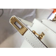 Borsa Hermes Kelly 25cm Sellier bianca Epsom Borsa Hermes Kelly 25cm Sellier bianca Epsom