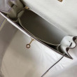 Borsa Hermes Kelly 25cm Sellier bianca Epsom Borsa Hermes Kelly 25cm Sellier bianca Epsom