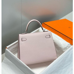 Borsa Hermes Kelly 25cm Sellier Rosa Epsom