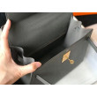 Borse Replica Hermes Kelly 28cm/32cm Ardesia Epsom hardware dorato