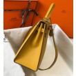 Borsa Hermes Kelly 28cm/32cm Giallo Epsom hardware dorato Borsa Hermes Kelly 28cm/32cm Giallo Epsom hardware dorato