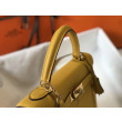 Borsa Hermes Kelly 28cm/32cm Giallo Epsom hardware dorato Borsa Hermes Kelly 28cm/32cm Giallo Epsom hardware dorato