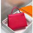Borsa Hermes Kelly 28cm/32cm Rosa Epsom hardware dorato Borsa Hermes Kelly 28cm/32cm Rosa Epsom hardware dorato