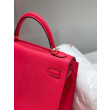 Borsa Hermes Kelly 28cm/32cm Rosa Epsom hardware dorato Borsa Hermes Kelly 28cm/32cm Rosa Epsom hardware dorato