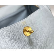 Borse Replica Hermes Lindy 26 cm Blu con finiture dorate Borse Replica Hermes Lindy 26 cm Blu con finiture dorate