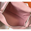 Borse Firmate Replica Hermes Lindy 26 cm Rosa con finiture dorate Borse Firmate Replica Hermes Lindy 26 cm Rosa con finiture dorate
