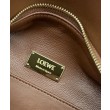 Borsa Loewe Featherlight Puzzle piccola Caffè
