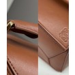 Borsa Loewe Featherlight Puzzle piccola Caffè