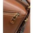Borsa Loewe Featherlight Puzzle piccola Caffè