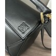 Borsa Loewe Featherlight Puzzle piccola Nero