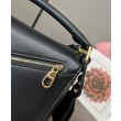 Borsa Loewe Featherlight Puzzle piccola Nero