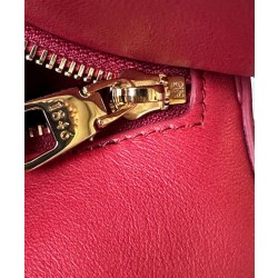Borse Imitazioni Loewe Featherlight Puzzle piccola Rosso