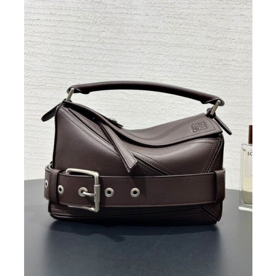 Borsa Replica 1:1 Loewe Large Puzzle Biker Caffè
