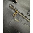 Borsa Loewe Madrid media morbida pelle di vitello nero