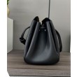 Borsa Loewe Madrid media morbida pelle di vitello nero
