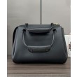 Borsa Loewe Madrid media morbida pelle di vitello nero