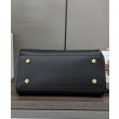 Borsa Loewe Madrid media morbida pelle di vitello nero