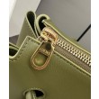 Borsa Loewe Madrid media morbida pelle di vitello oliva