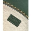 Qualità superiore replica Loewe piccola Puzzle Edge Landscape in pelle di vitello nappa Verde