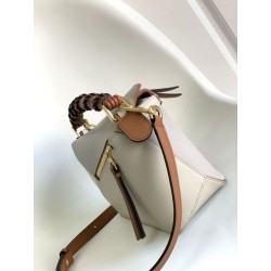 Borsa Loewe piccola Puzzle Edge multicolore nappa di vitello