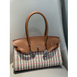Borse a tracolla Hermès Birkin 29 in tela Toile H ricamata Marrone Borse a tracolla Hermès Birkin 29 in tela Toile H ricamata Marrone