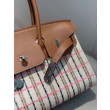 Borse a tracolla Hermès Birkin 29 in tela Toile H ricamata Marrone Borse a tracolla Hermès Birkin 29 in tela Toile H ricamata Marrone