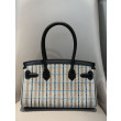 Borse a tracolla Hermès Birkin 29 in tela Toile H ricamata Nero Borse a tracolla Hermès Birkin 29 in tela Toile H ricamata Nero