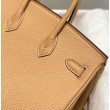 Borse Hermes Birkin 25cm/30cm Camel Clemence hardware dorato Borse Hermes Birkin 25cm/30cm Camel Clemence hardware dorato