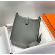 Borse Hermes Evelyne III TPM grigio Clemence