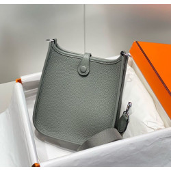 Borse Hermes Evelyne III TPM grigio Clemence