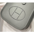 Borse Hermes Evelyne III TPM grigio Clemence