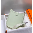 Borse Hermes Evelyne III TPM verde Clemence