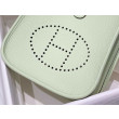 Borse Hermes Evelyne III TPM verde Clemence