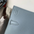 Borse Hermes Jypsiere 28 fatta a mano Blu Clemence Borse Hermes Jypsiere 28 fatta a mano Blu Clemence