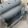 Borse Hermes Jypsiere 28 fatta a mano Blu Clemence Borse Hermes Jypsiere 28 fatta a mano Blu Clemence