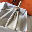 Borse Hermes Kelly 25cm Sellier Beige Epsom