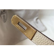 Borse Hermes Kelly 25cm Sellier Beige Epsom