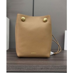 Borse Loewe Pebble Pouch Albicocca