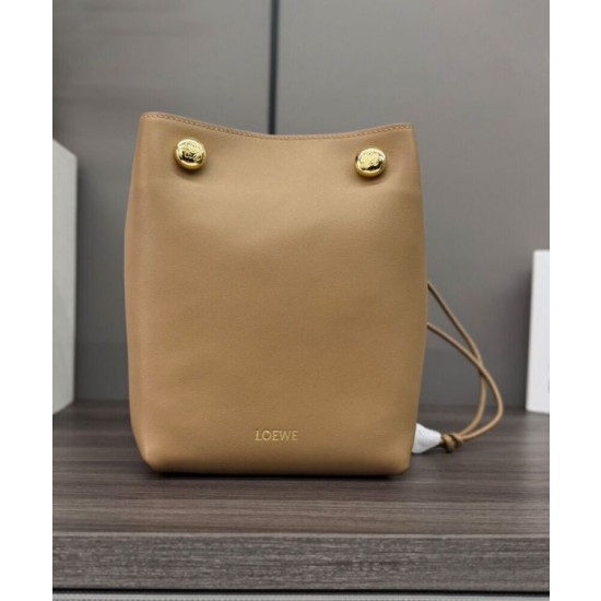 Borse Loewe Pebble Pouch Albicocca